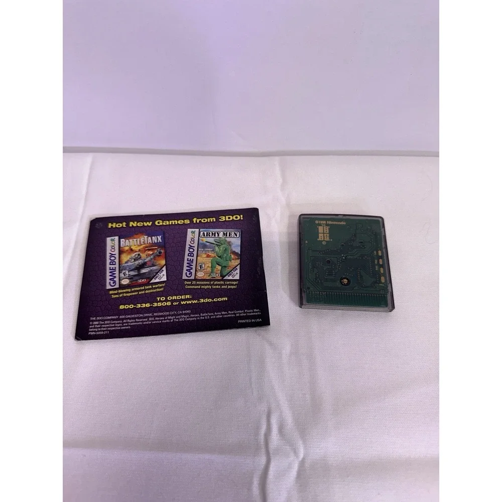 Heroes of Might and Magic Authentic Nintendo Game Boy Color & Manual